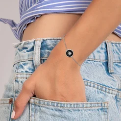 So Charm Bijoux Bracelets<Bracelet Femme So Charm - BD2736-ARGENT-DIAMANT - Bracelet Mode Argenté