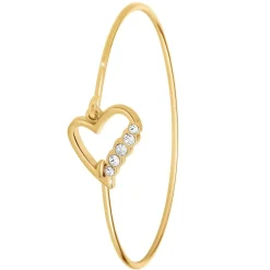 So Charm Bijoux Bracelets<Bracelet Femme So Charm - B040-DORE - Bracelet Coeur Doré