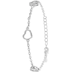 So Charm Bijoux Bracelets<Bracelet Femme So Charm - B2975-ARGENT - Bracelet Coeur Argenté