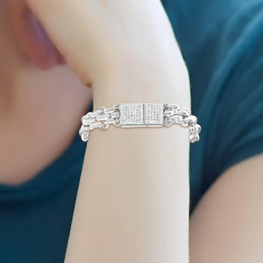 So Charm Bijoux Bracelets<Bracelet Femme So Charm - B2567-T18 - Bracelet Mode Argenté