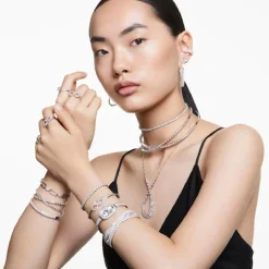 Swarovski Bracelets<Bracelet Femme Meteora - 568424 argent