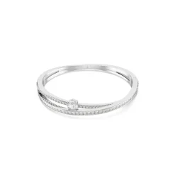 Swarovski Bracelets<Bracelet Femme Hyperbola 5691226 Métal rhodié Oxyde de Zirconium