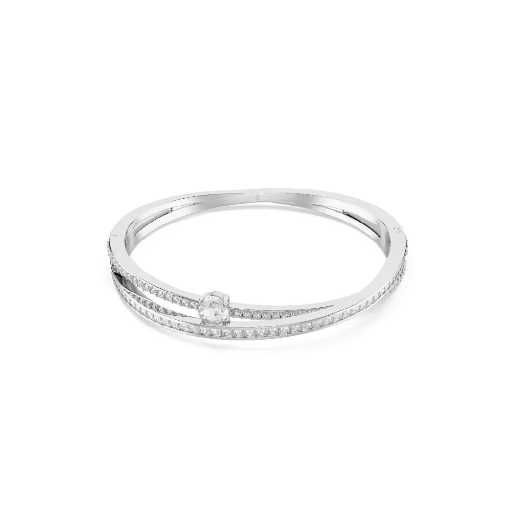 Swarovski Bracelets<Bracelet Femme Hyperbola 5691226 Métal rhodié Oxyde de Zirconium