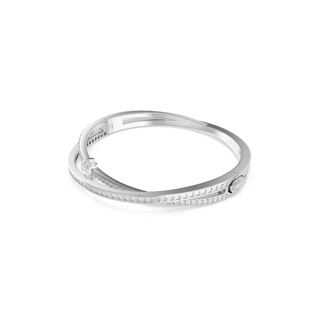Swarovski Bracelets<Bracelet Femme Hyperbola 5691226 Métal rhodié Oxyde de Zirconium