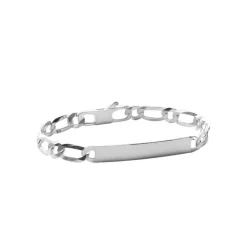 Maison de la Bijouterie Bracelet<Bracelet Homme argent chainage figaro 1-1 6mm 56Z006Y0