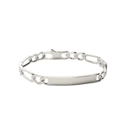 Maison de la Bijouterie Bracelet<Bracelet Homme argent chainage figaro 1-2 6mm 53Y006Y0
