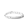 Maison de la Bijouterie Bracelet<Bracelet Homme argent chainage figaro 1-3 8mm 53300VYZ