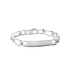 Maison de la Bijouterie Bracelet<Bracelet Homme argent chainage figaro 1-1 9mm 53Z00UYY