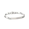 Maison de la Bijouterie Bracelet<Bracelet Homme argent chainage figaro 1-1 7mm 53ZW0WYZ