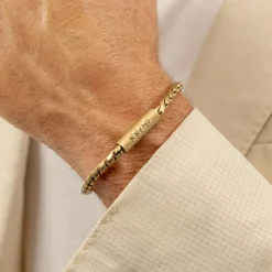 Boss Bijoux Bracelet<Bracelet Homme Doran - 1580696 Acier Doré