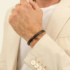 Boss Bijoux Bracelet<Bracelet Homme Tailored - 1580673 Acier Noir