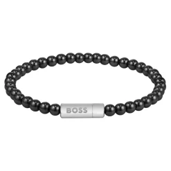 Boss Bijoux Bracelet<Bracelet Homme Sphere Beads-1580789M Acier Argent
