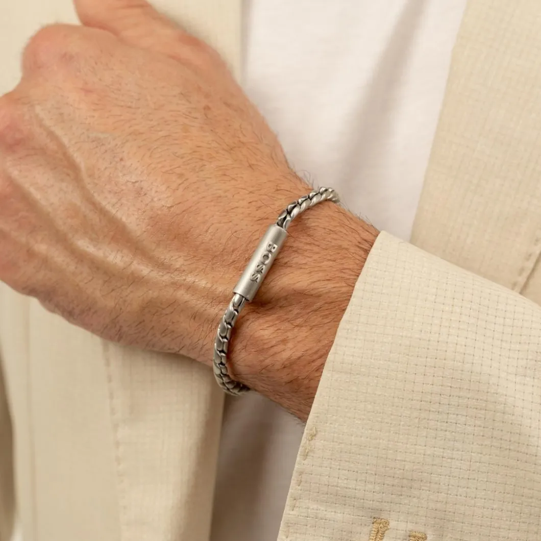 Boss Bijoux Bracelet<Bracelet Homme Doran - 1580695 Acier Argent