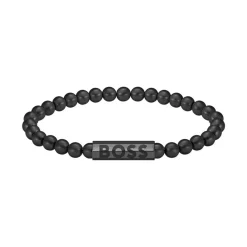 Boss Bijoux Bracelet<Bracelet Homme Sphere Metal - 1580659M Acier Noir