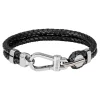 Boss Bijoux Bracelet<Bracelet Homme Ares Prime - 1580699M Acier, Cuir Noir