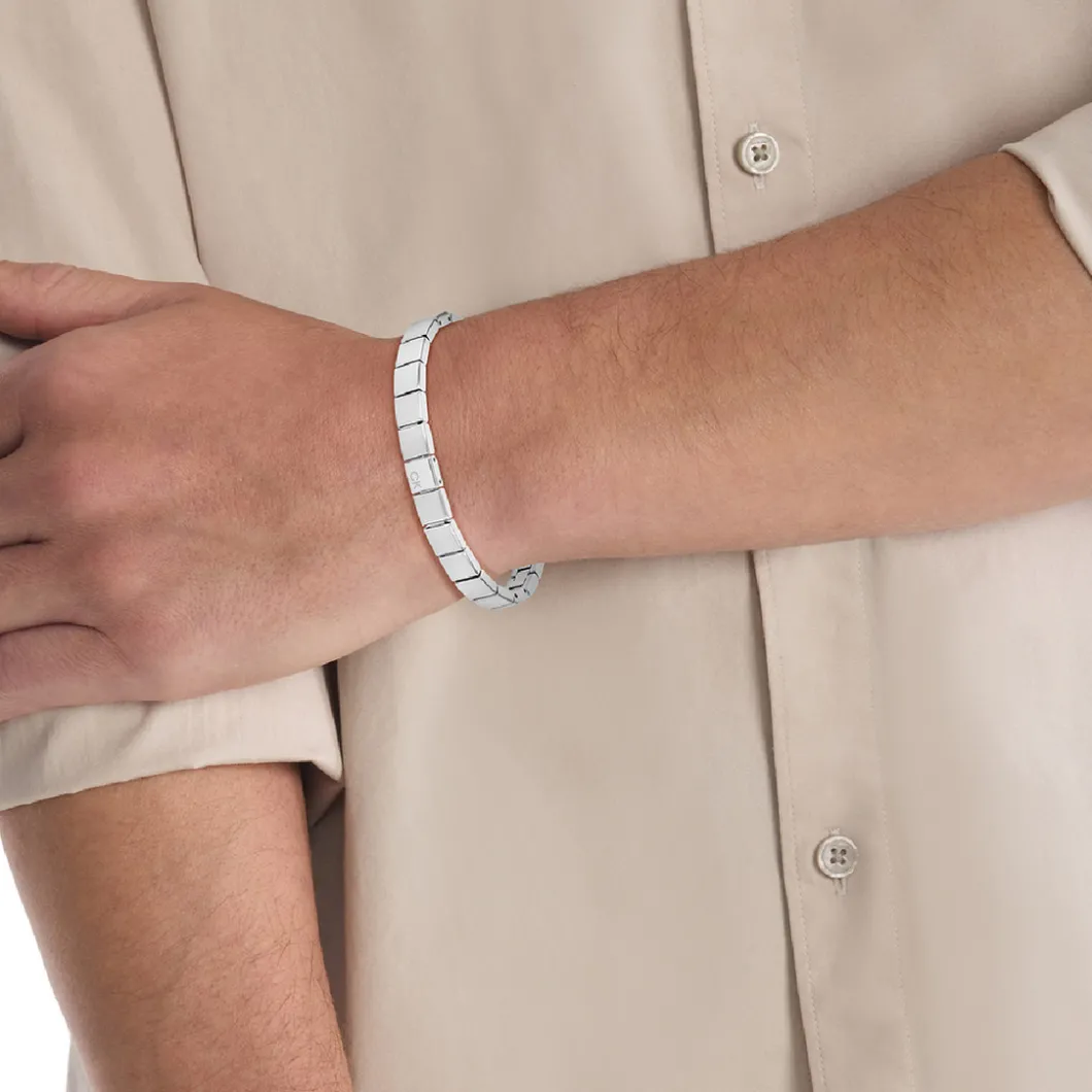 Calvin Klein Bijoux Bracelet<Bracelet Homme - 35000488 Acier Argent