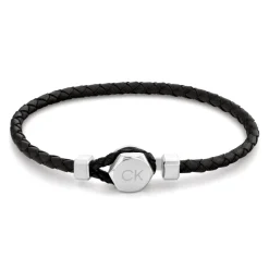 Calvin Klein Bijoux Bracelet<Bracelet Homme - 35000260 Cuir, Acier Noir