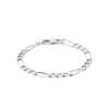 Maison de la Bijouterie Bracelet<Bracelet Homme Chaine Figaro 1-3 6mm Argent Z33Y00YZ