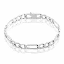 Maison de la Bijouterie Bracelet<Bracelet Homme Chaine Figaro 1-3 6mm Argent Z33Y00YZ