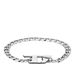 Diesel Bijoux Bracelet<Bracelet Homme - DX1496040 - Acier Argent
