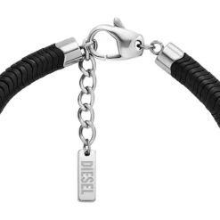 Diesel Bijoux Bracelet<Bracelet Homme Acier Classique - DX1574931 Hématite