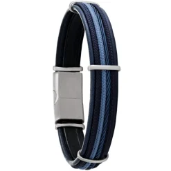 Jourdan Bracelet<Bracelet Homme Marin - JH150158B Cuir