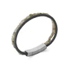 Maison de la Bijouterie Bracelet<Bracelet Homme labradorite cuir noir 3ZY0U5YZ