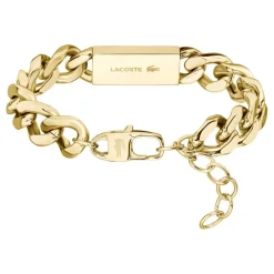 Lacoste Bracelet<Bracelet Homme Backhand - 2040440 Acier Doré