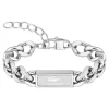 Lacoste Bracelet<Bracelet Homme Backhand - 2040439 Acier Argent