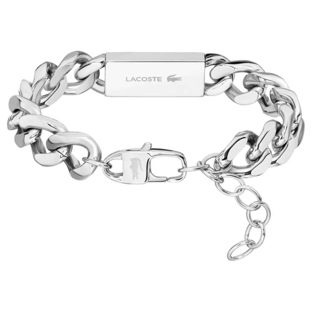 Lacoste Bracelet<Bracelet Homme Backhand - 2040439 Acier Argent