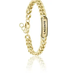 Lacoste Bracelet<Bracelet Homme District - 2040225 Acier Doré