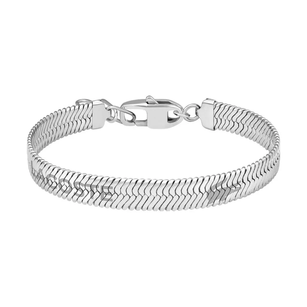 Lacoste Bracelet<Bracelet Homme Grit - 2040379 Acier Argent