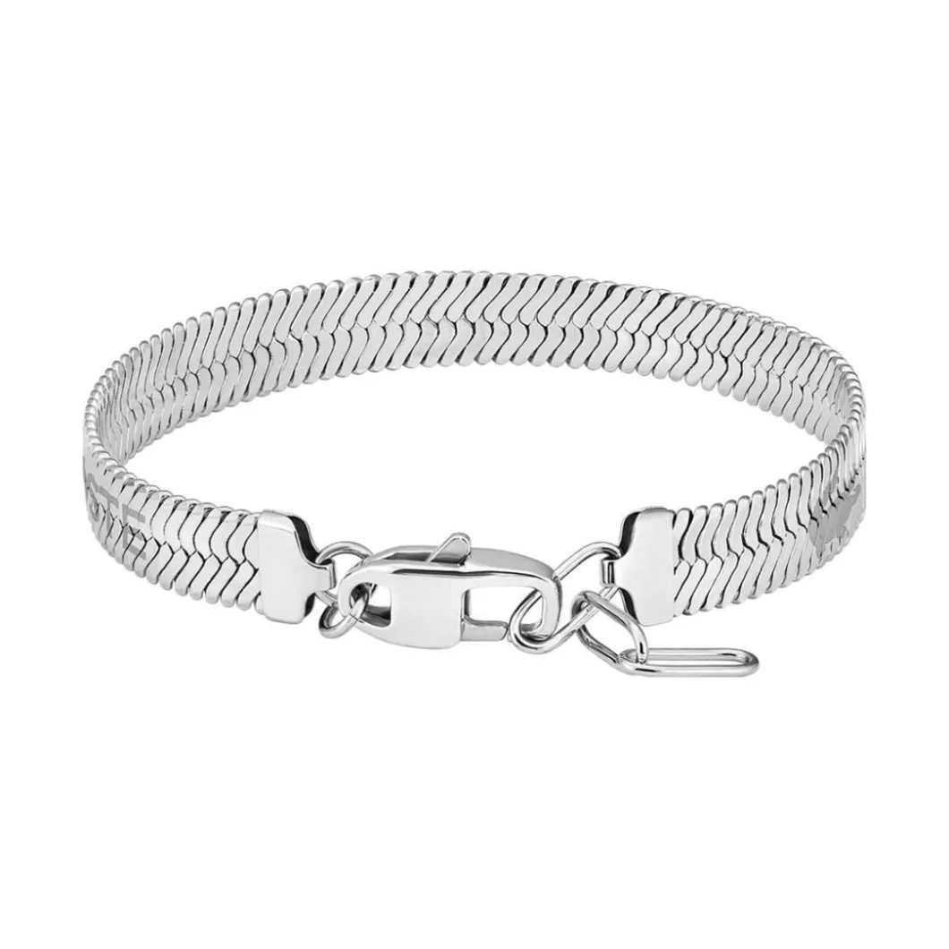 Lacoste Bracelet<Bracelet Homme Grit - 2040379 Acier Argent