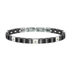 Morellato Bracelet<Bracelet Homme Bijoux SATM13 - Acier Noir
