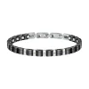 Morellato Bracelet<Bracelet Homme Bijoux SATM14 - Acier Noir