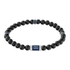 Tommy Hilfiger Bijoux Bracelet<Bracelet Homme Tommy Hilfiger Beaded - 2790323 Acier, Bois Noir