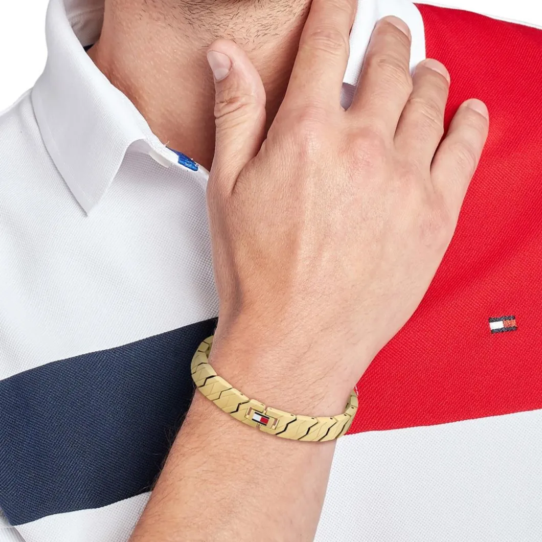 Tommy Hilfiger Bijoux Bracelet<Bracelet Homme Tommy Hilfiger Lars - 2790620 Acier Doré