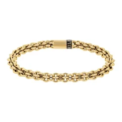 Tommy Hilfiger Bijoux Bracelet<Bracelet Homme Tommy Hilfiger Intertwined Circles Chain - 2790522 Acier Doré