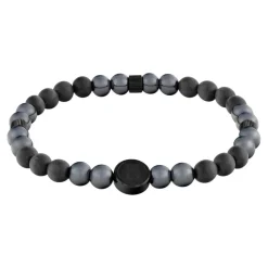 Tommy Hilfiger Bijoux Bracelet<Bracelet Homme Tommy Hilfiger Th85 Carbon - 2790625 Acier NOIR