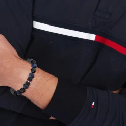 Tommy Hilfiger Bijoux Bracelet<Bracelet Homme Tommy Hilfiger Jameson - 2790630 Acier Gris, Bleu