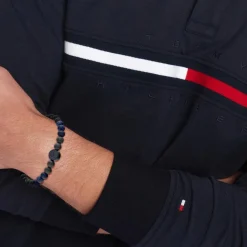 Tommy Hilfiger Bijoux Bracelet<Bracelet Homme Tommy Hilfiger Th85 Carbon - 2790626 Acier Bleu
