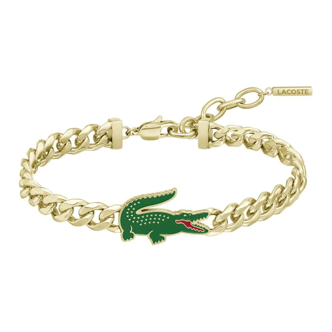 Lacoste Bracelet<Bracelet Homme Arthor - 2040227 Acier Doré