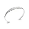 Maison de la Bijouterie Bracelet<Bracelet Jonc ouvert fantaisie homme Argent VYZVYY6Y