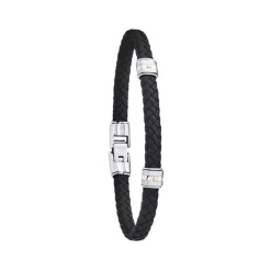 Jourdan Bracelet<Bracelet HUDSON FZ140NOH - Bracelet En Acier et Or 750 Bijoux