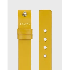 Kelton Montre Cuir<Bracelet x Maison Chapal Jaune moutarde