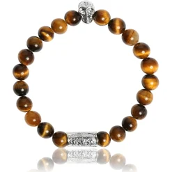 Lauren Steven Bracelet<Bracelet Design ML001 - Bracelet En Pierre Naturelle Oeil de Tigre