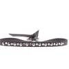 Les Interchangeables Bracelets<Bracelet A35389 - Bracelet Tissu Gris Cristaux Swarovski