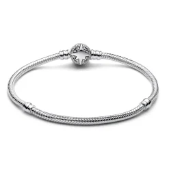 Pandora Bracelets<Bracelet Maille Serpent Fermoir Étoile Polaire