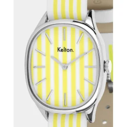 Kelton Montre Cuir|Montre Cuir<Bracelet Montre Mixte 912034-241-341 - Colorama Rayée GIORGIO