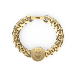 Guess Bijoux Bracelet<Bracelet pour homme en acier Lion King Doré